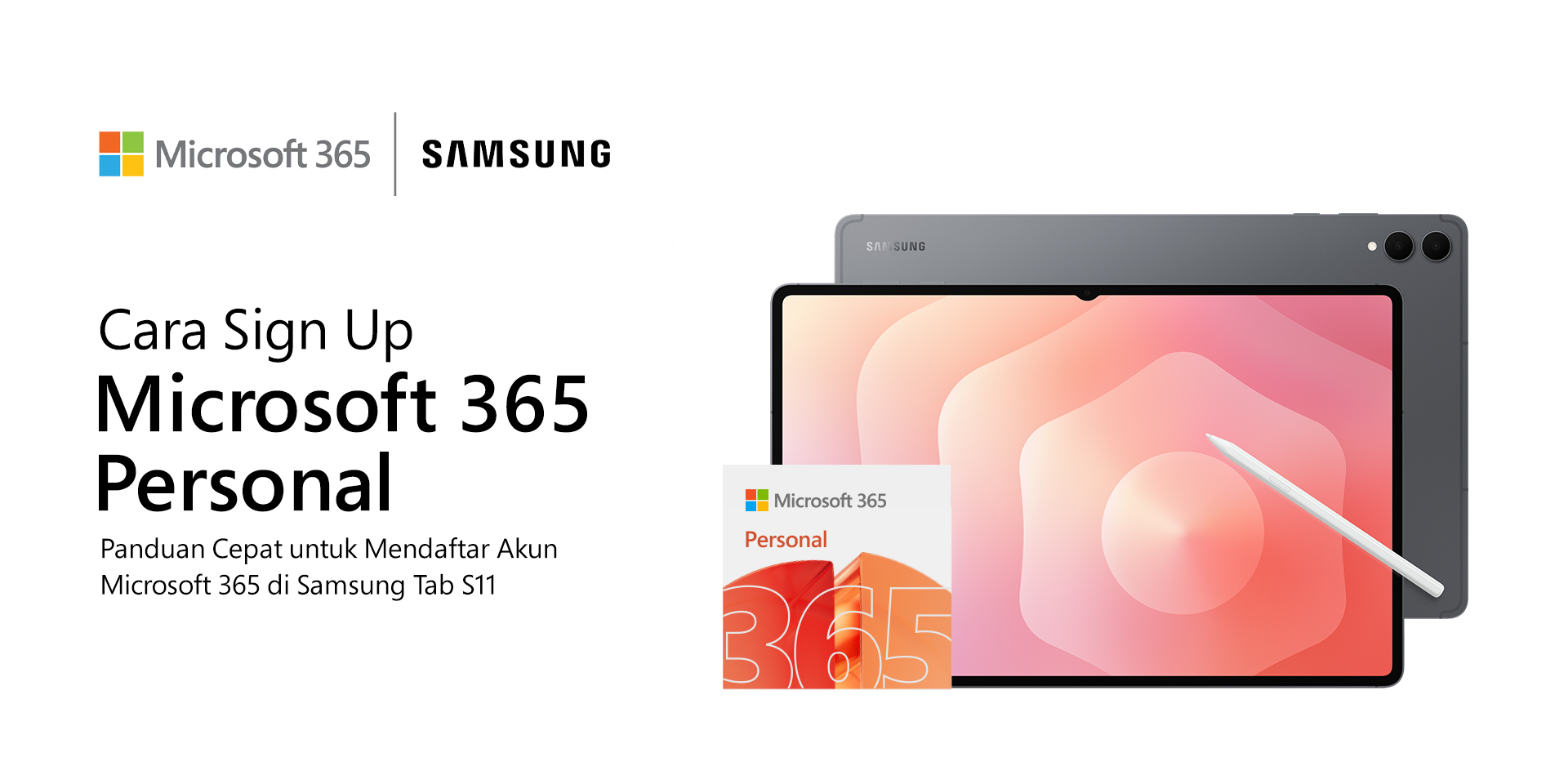 Promo Samsung x Microsoft 365